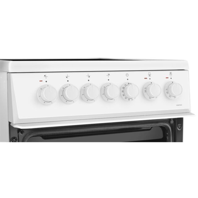 Beko EDVC503W Electric Cooker Ceramic Double Oven
