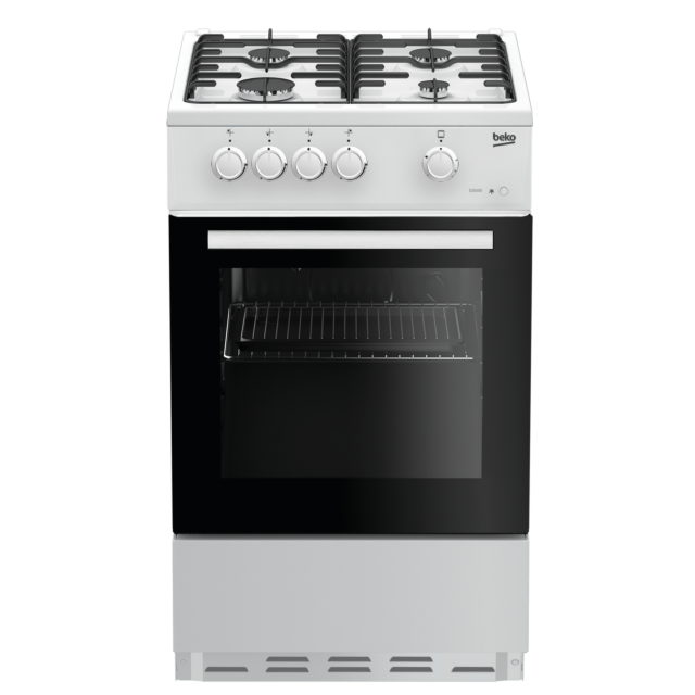 Beko ESG50W Single Oven Gas Cooker