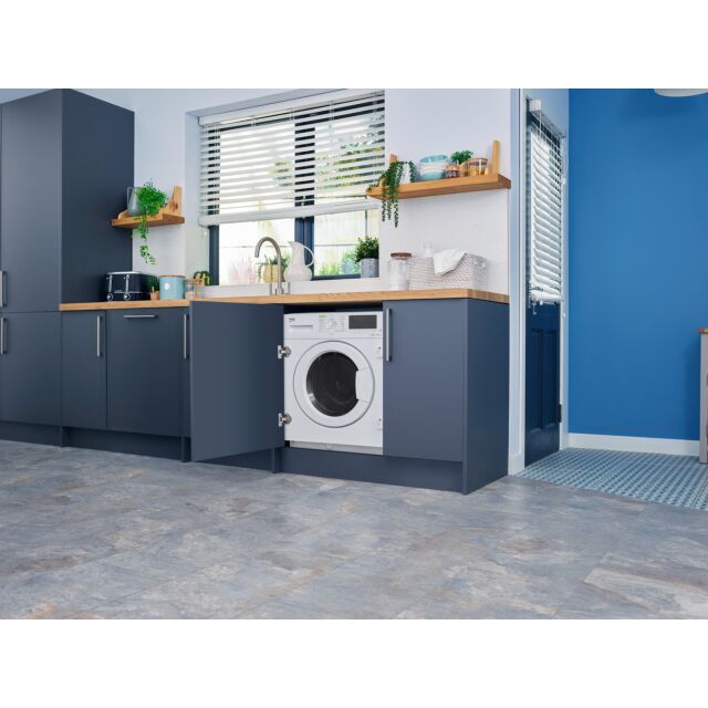Beko WDIK752421F 7Kg/5Kg 1200 Spin Built In Washer Dryer White