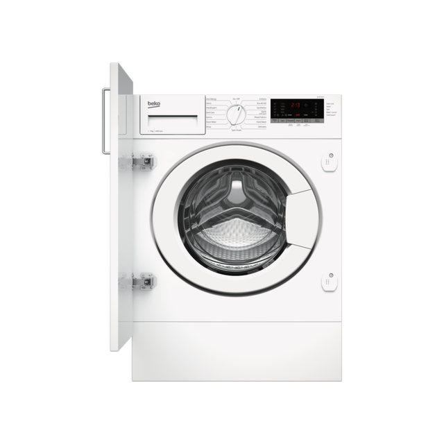 Beko WTIK74151F 7kg 1400 Spin Washing Machine - White - A+++ Energy Rated