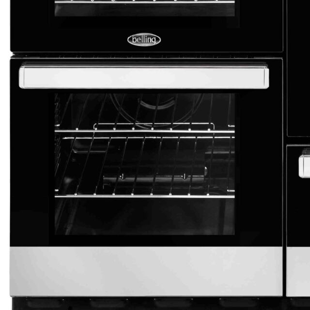 Belling 444411727  X100G 100cm Gas Rangecooker with Double Oven and Gas Hob - Stainless Steel
