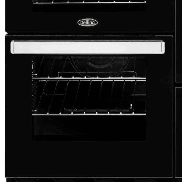 Belling 444411731  X110G 110cm Gas Rangecooker with Double Oven and Gas Hob - Black