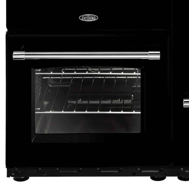 Belling 444411735  X100G 100cm Gas Rangecooker with Double Oven and Gas Hob - Black