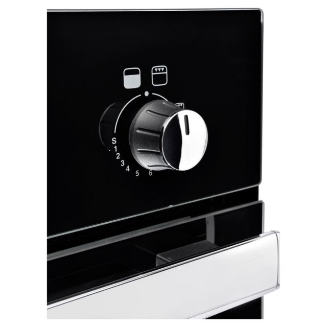 Belling 444444792 59.5cm Built In Gas Single Oven - Black