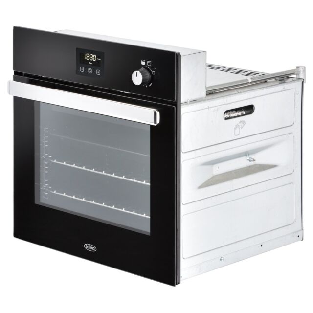 Belling 444444792 59.5cm Built In Gas Single Oven - Black