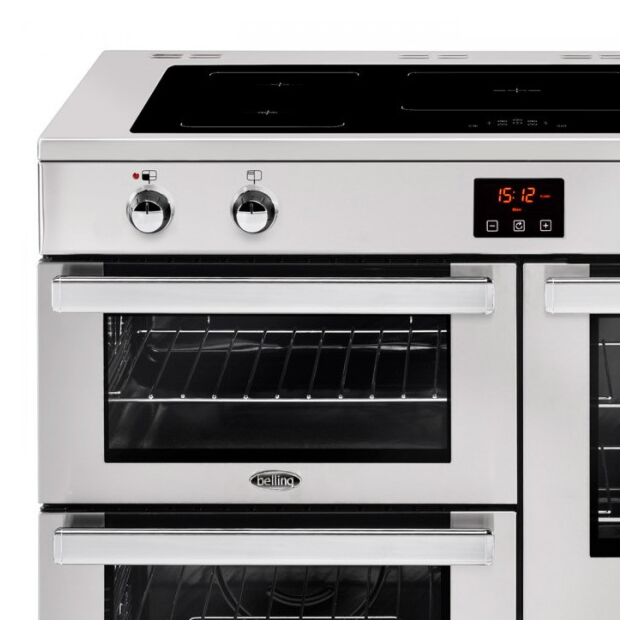 Belling BEL COOKCENTRE 100EI STA Range Cooker Induction 110Cm Wide