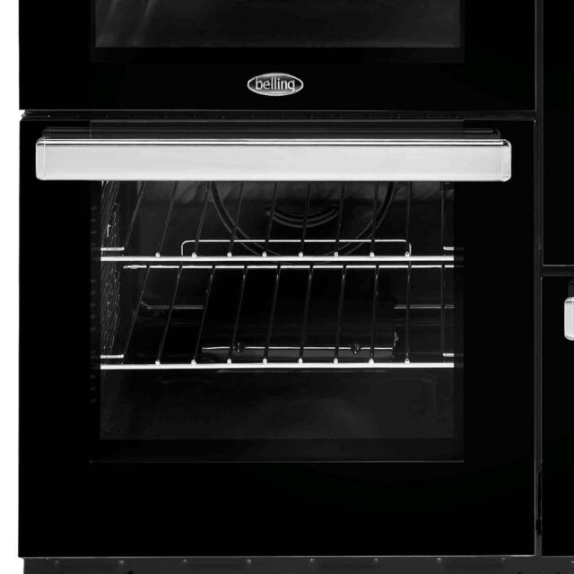 Belling 444444097 110E 110cm Electric Rangecooker with Double Oven and Ceramic Hob - Stainless Steel