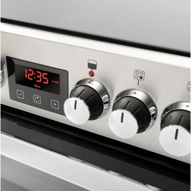 Belling 444410819 60cm Electric Ceramic Range Cooker - Stainless