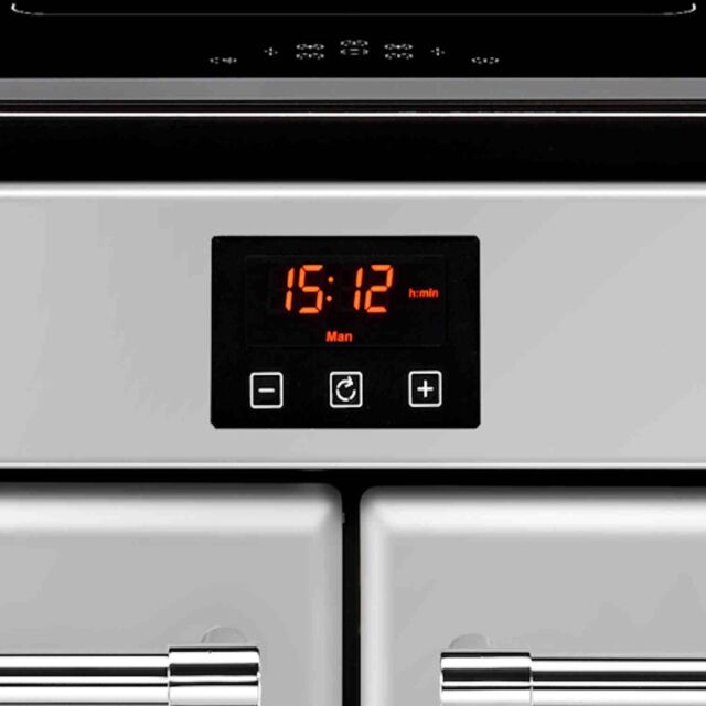 Belling 444444155  110EI 110cm Electric Rangecooker with Double Oven and Induction Hob - Silver