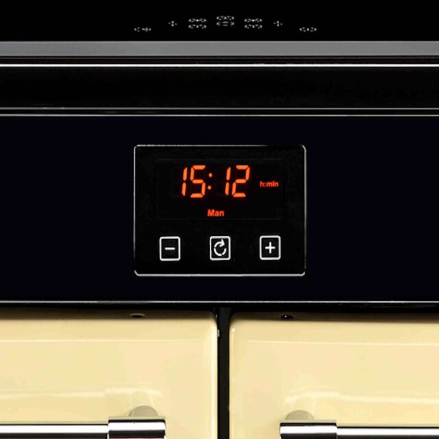 Belling 444444156  110EI 109.6cm Electric Rangecooker with Triple Oven and Induction Hob - Cream