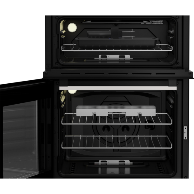 Blomberg GGRN655W  60cm Double Oven Gas Cooker with Gas Hob - White
