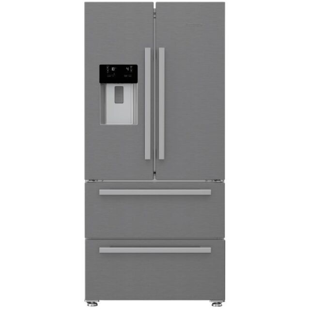 Blomberg KFD4953XD Frost Free American Style Fridge Freezer - Stainless Steel - A+ Energy Rated
