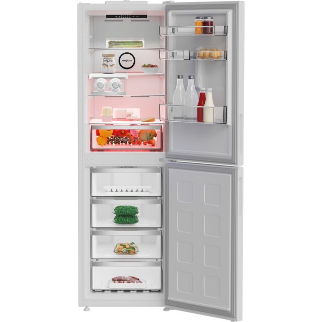 Blomberg KND24685V 59.7cm 50/50 Frost Free Fridge Freezer - White