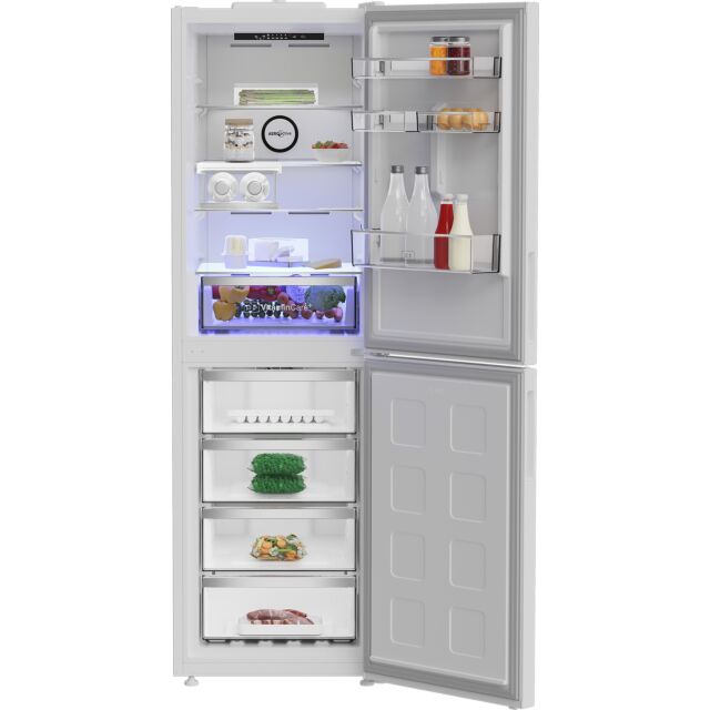 Blomberg KND24685V 59.7cm 50/50 Frost Free Fridge Freezer - White