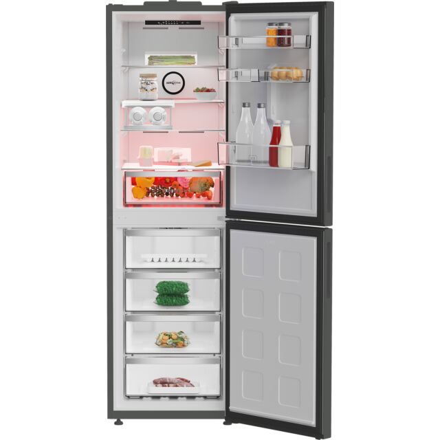 Blomberg KND24685VG 59.7cm 50/50 Frost Free Fridge Freezer - Graphite
