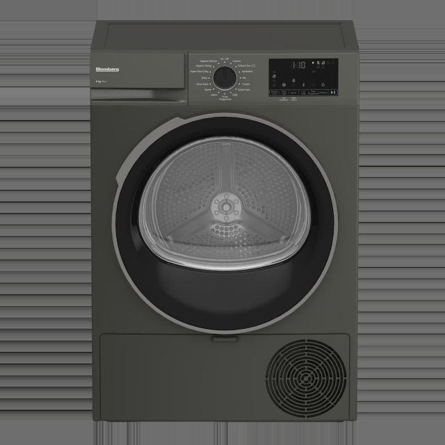 Blomberg LTA18320G 8kg Heat Pump Tumble Dryer - Graphite