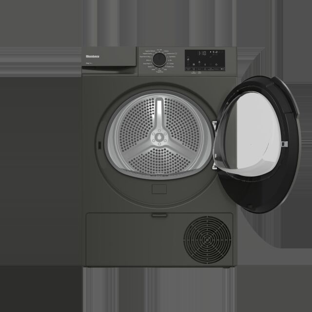 Blomberg LTA18320G 8kg Heat Pump Tumble Dryer - Graphite