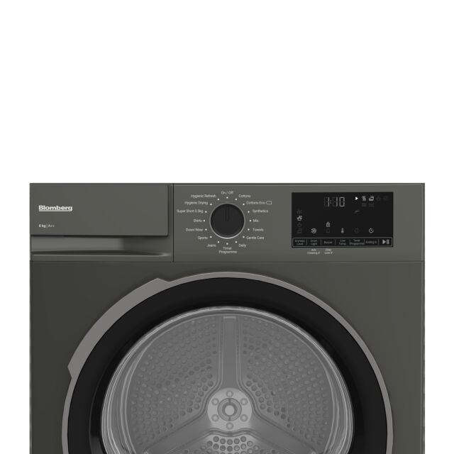 Blomberg LTA18320G 8kg Heat Pump Tumble Dryer - Graphite