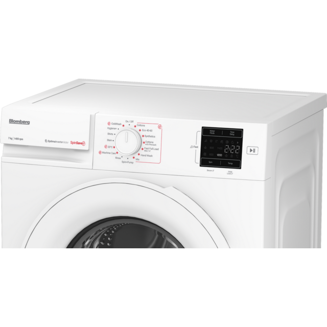 Blomberg LWA27461W 7Kg 1400 Spin Washing Machine - White