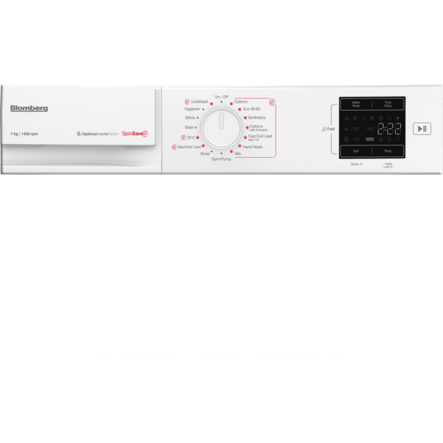 Blomberg LWA27461W 7Kg 1400 Spin Washing Machine - White