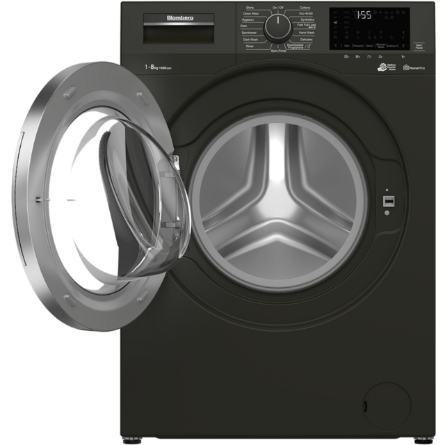 Blomberg LWF184620G 8kg 1400 Spin Washing Machine - Graphite