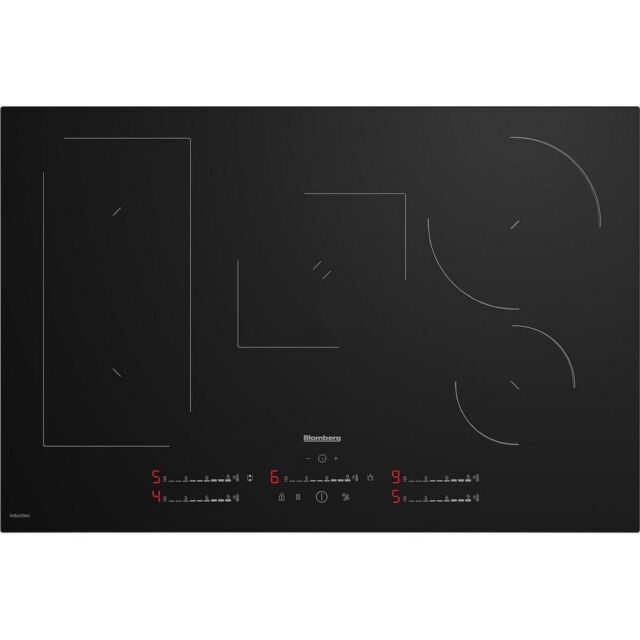 Blomberg MIX55487N 78cm Induction Hob - Ceramic Black