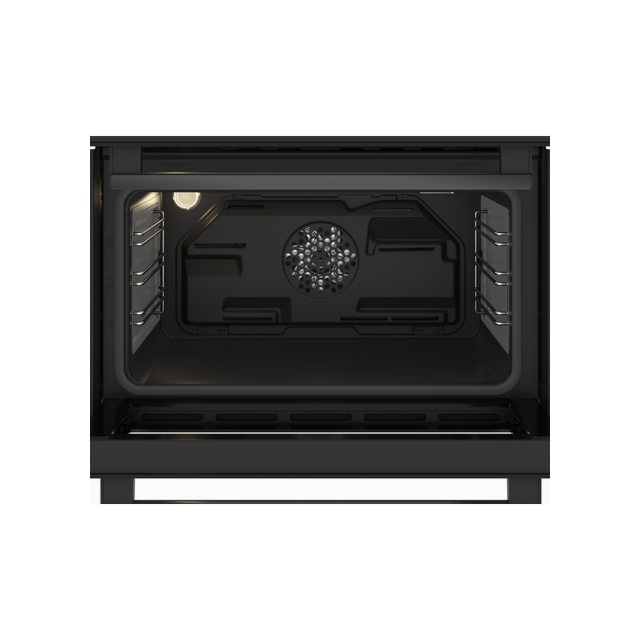 Blomberg ROTN9202DX 59.4cm Built In Electric Double Oven - Dark Steel