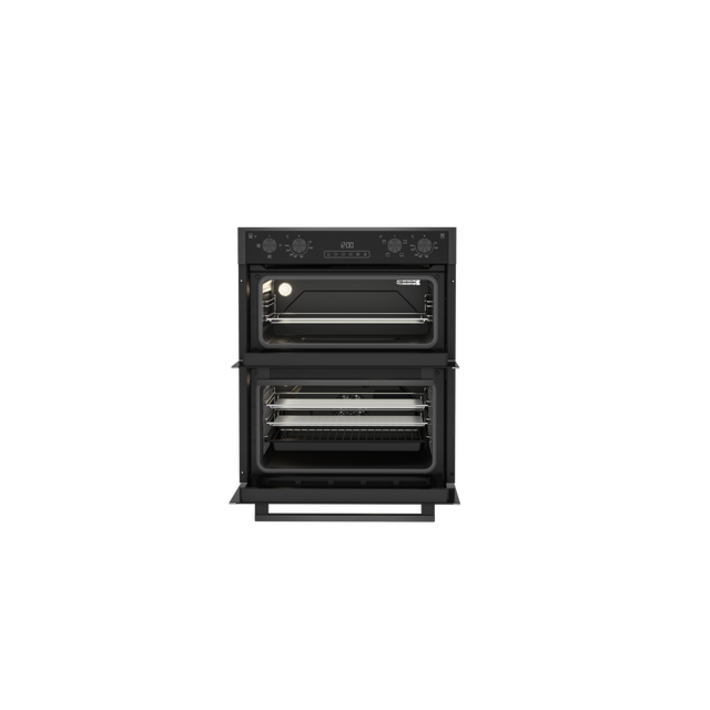 Blomberg ROTN9202DX 59.4cm Built In Electric Double Oven - Dark Steel