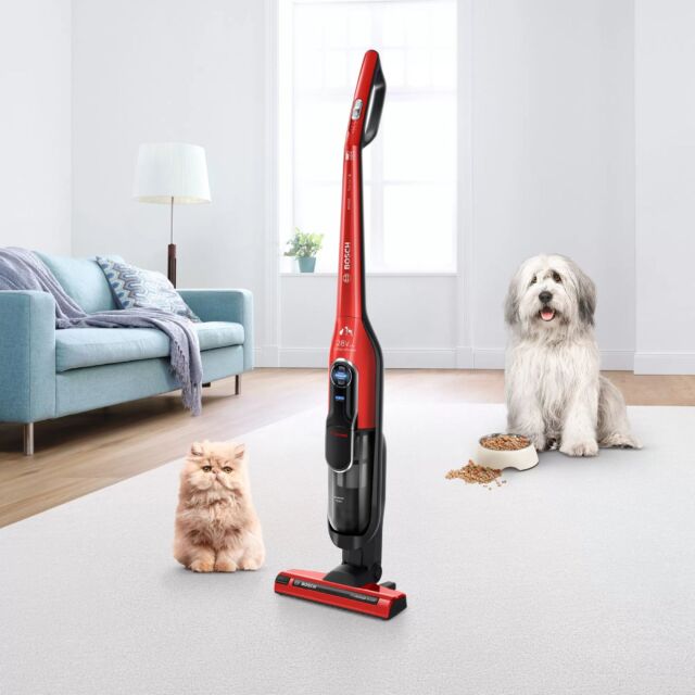 Bosch BCH86PETGB Athlet Serie 6 ProAnimal Cordless Vacuum Cleaner - 60 Minute Run Time