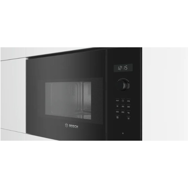 Bosch BFL524MB0B 20 Litres Built In Microwave Oven - Black