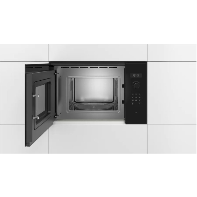 Bosch BFL524MB0B 20 Litres Built In Microwave Oven - Black
