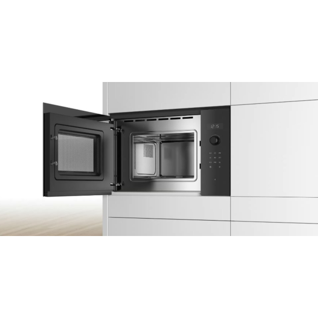 Bosch BFL524MB0B 20 Litres Built In Microwave Oven - Black