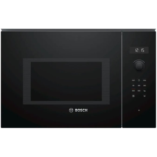 Bosch BFL554MB0B 25 Litres Built In Microwave Oven - Black