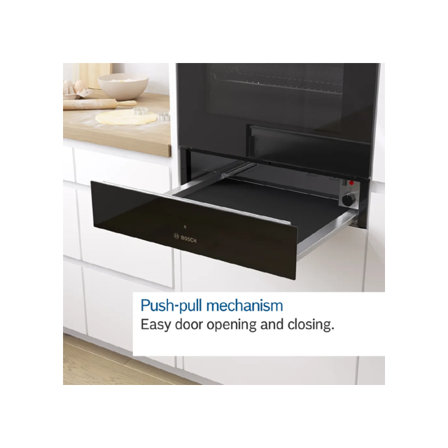 Bosch BID7101B1B Built-in warming drawer 60 x 29 cm - Black