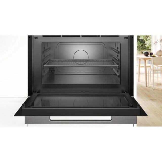 Bosch CEG732XB1B Electronic, Microwave with Grill, Digital Control Ring with TFT touchDisplay, 10 Au