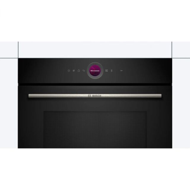 Bosch CEG732XB1B Electronic, Microwave with Grill, Digital Control Ring with TFT touchDisplay, 10 Au