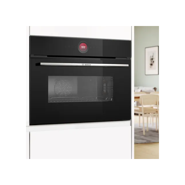 Bosch CMG7241B1B Electronic, 16 functions, inc. MW & MW Combinations, Digital Control Ring with TFT 