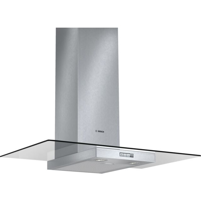 Bosch DWA094W50B Chimney Extractor Hood With Glass Canopy