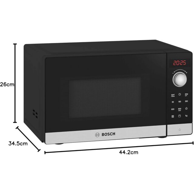 Bosch FEL023MS2B Series 2 Freestanding microwave 44 x 26 cm Stainless steel