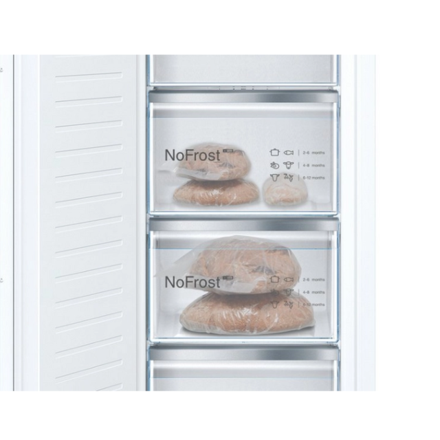 Bosch GIN81VEE0G 55.8cm Built InFrost Free Freezer - White