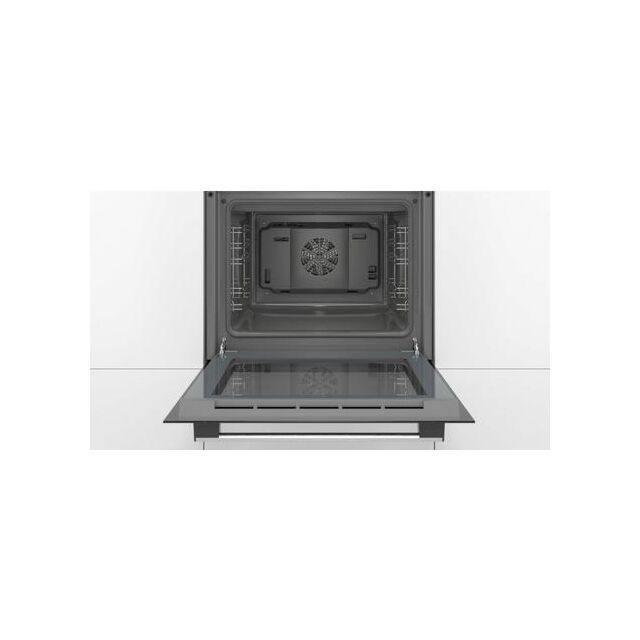 Bosch HHF113BA0B 59.4Cm Built In Electric Single Oven With 3D Hot Air - Black