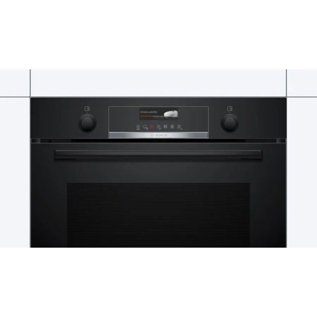 Bosch HRG579BB6B 59.4cm Built In Electric Single Oven - Black