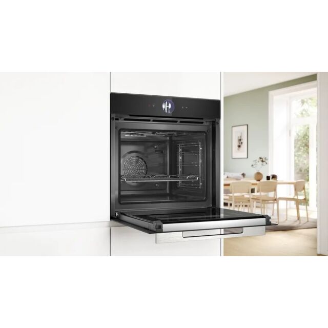 Bosch HRG7764B1B 59.4cm Built In Electric Single Oven - Black