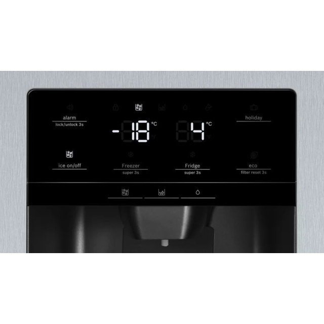 Bosch KAG93AIEPG Series 6 American Style Fridge Freezer