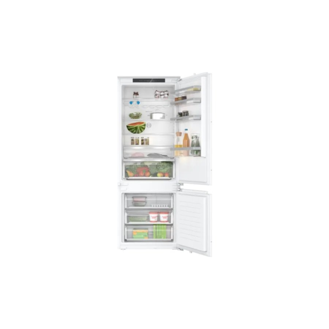 Bosch KBN96VFE0G 70.8cm 70/30 Integrated Frost Free Fridge Freezer - White