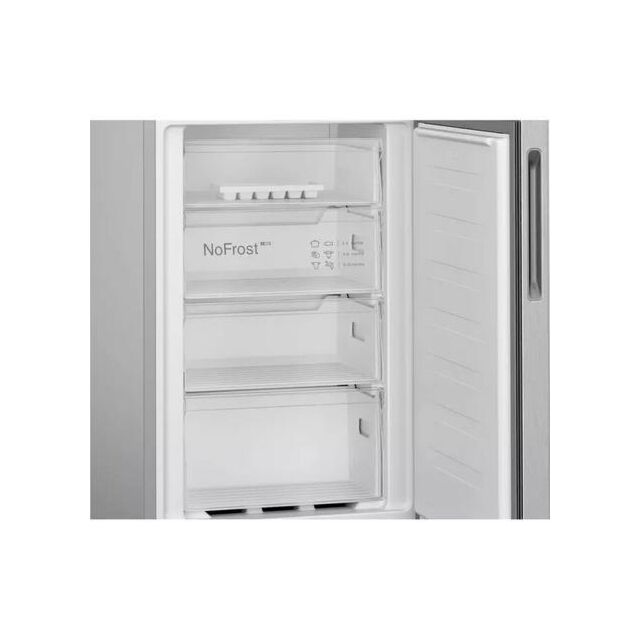 Bosch KGN27NLEAG 55cm 50/50 Frost Free Fridge Freezer - Silver