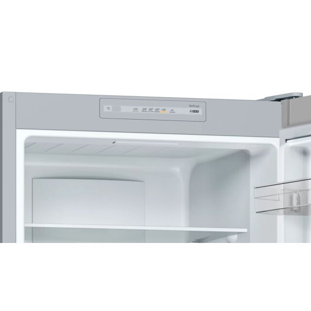 Bosch KGN33NLEAG 60cm 60/40 Frost Free Fridge Freezer - Stainless Steel