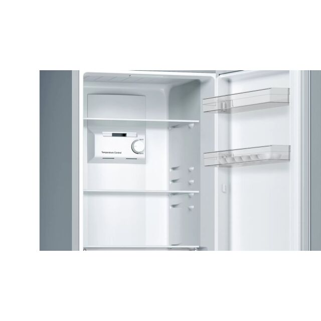 Bosch KGN33NLEAG 60cm 60/40 Frost Free Fridge Freezer - Stainless Steel