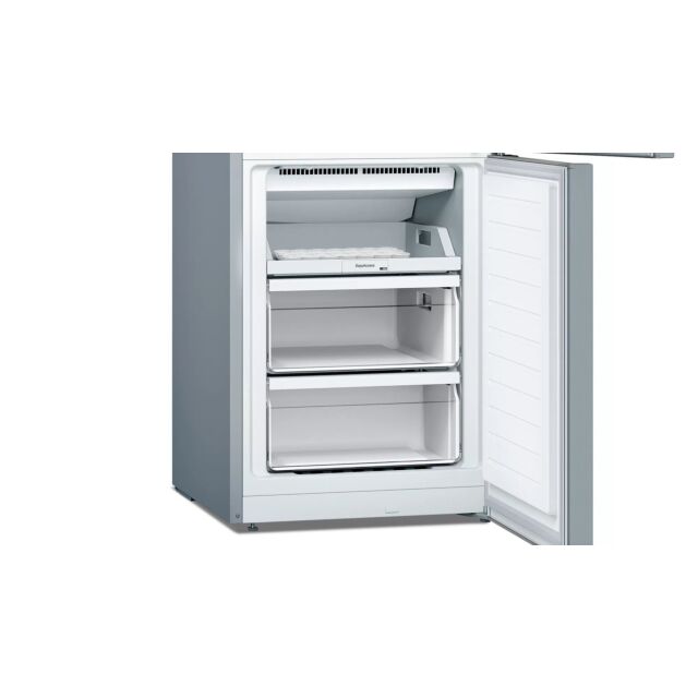 Bosch KGN33NLEAG 60cm 60/40 Frost Free Fridge Freezer - Stainless Steel