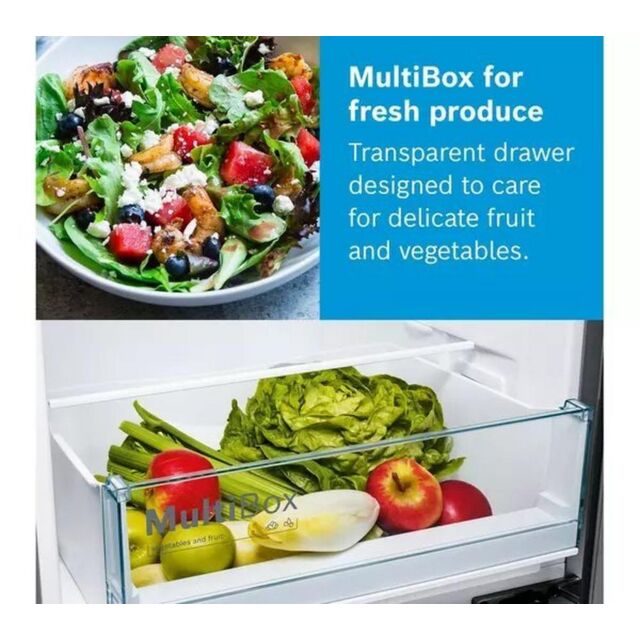 Bosch KGN34NLEAG 50/50 No Frost Fridge Freezer